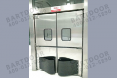 传递窗口防撞自由门